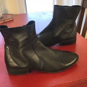 Topshop Black Ankle Boots